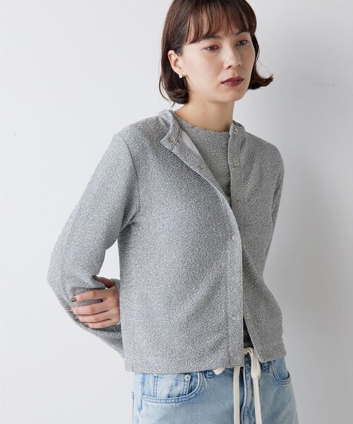 Whim Gazette（ウィムガゼット）の「シャイニーカーディガン