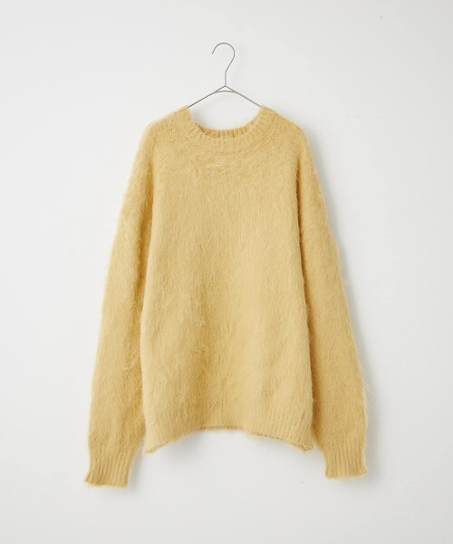 【WHIMSIC】シャギーニットプルオーバー