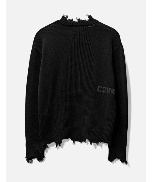 002 - Arc Sculpture Knit Sweater