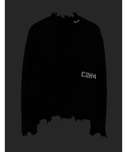 002 - Arc Sculpture Knit Sweater