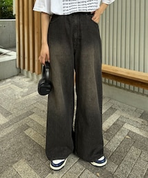 CIAOPANIC TYPY | 【UNISEX】オーバーダイワイドデニムパンツ(デニムパンツ)