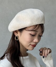 Chez toi | モールヤーンベレー帽(ハンチング/ベレー帽)