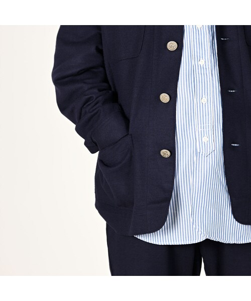 45R（フォーティファイブアール）の「ジャージフラノの908シャツ