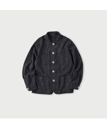 美品 2024AW 45R ジャージフラノのシャツジャケット 定価64900円 45R（フォーティファイブアール）の「ジャージフラノの908シャツ