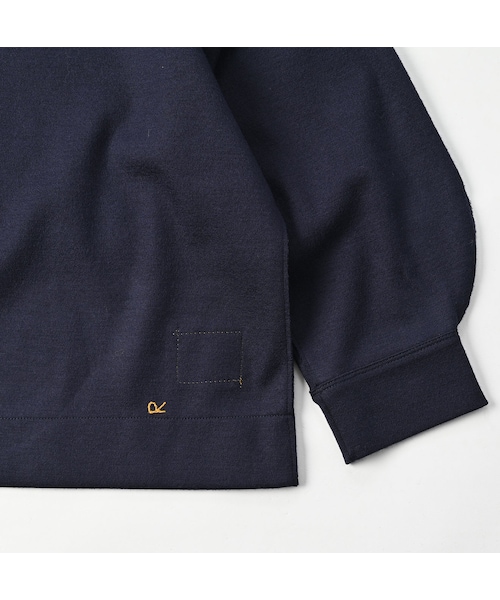 45R（フォーティファイブアール）の「ジャージフラノのパフスウェット