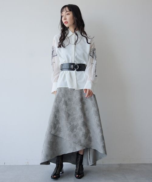 HARE（ハレ）の「ジャガードクロスレイヤードスカート（）」 - WEAR