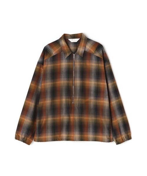 R/C CHECK PULL OVER SHIRT アンセルム　2 GARDEN（ガーデン）の「ANCELLM/アンセルム/ R/C CHECK PULL