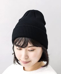 3coins | リブニットビーニー(ニットキャップ/ビーニー)