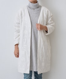 BEARDSLEY（ビアズリー）の「ボタニカル刺繍コクーンコート（）」 - WEAR