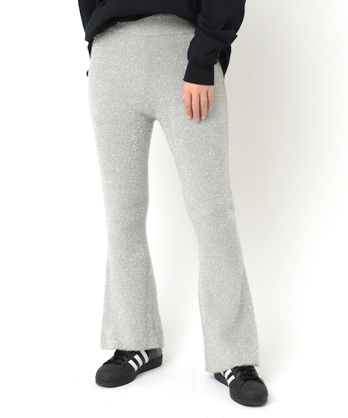 【10月上旬納期】R4251 ラメフレアパンツ