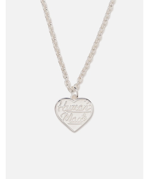 HUMAN MADE（ヒューマンメード）の「HEART SILVER NECKLACE（その他・レディース・Silver）」の2枚目の写真