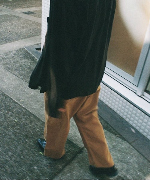 shiun（シウン）の「GARMENT DYE LIGHT NEL SHIRT（シャツ/ブラウス・メンズ・ブラック・XS/S/M）」の11枚目の写真