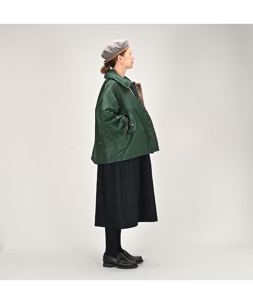 45R（フォーティファイブアール）の「厚ナイロンキルトの908ブルゾン