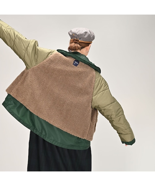 45R（フォーティファイブアール）の「厚ナイロンキルトの908ブルゾン