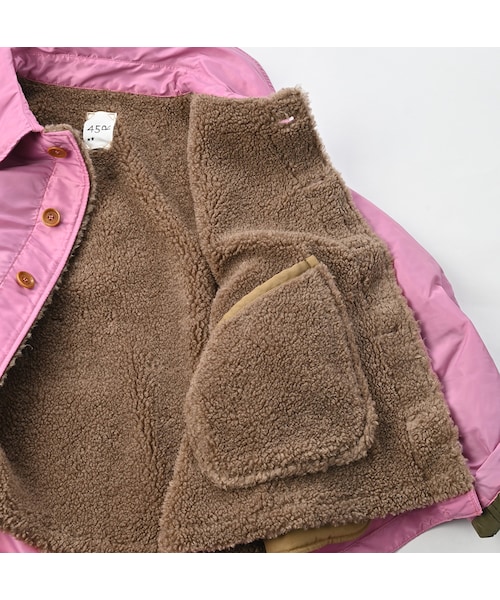 45R（フォーティファイブアール）の「厚ナイロンキルトの908ブルゾン