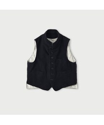 45rpm コットンフランネル908 ダウンベスト 45R（フォーティファイブアール）の「コットンフランネルの908スタンド