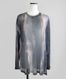 Marient | タイダイシアーオーバーTOPS(Tシャツ/カットソー)