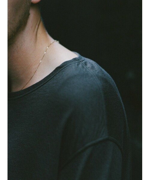 LIDNM（リドム）の「C/CA GAUZE L/S（Tシャツ/カットソー）」 - WEAR