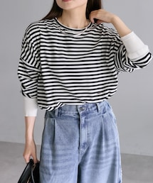 PUAL CE CIN | 【リバイバル】万能レイヤードカットソー(Tシャツ/カットソー)