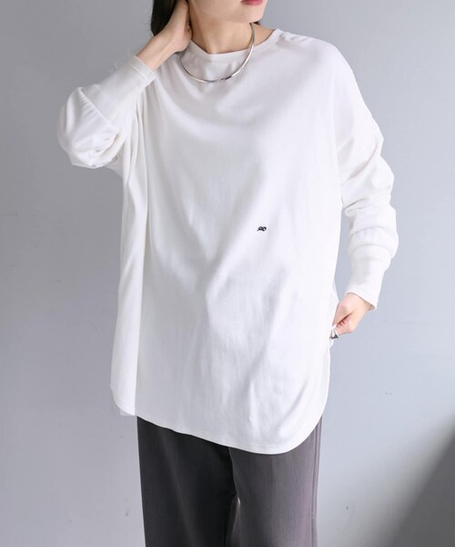 PUAL CE CIN(ピュアルセシン)の「【リバイバル】万能レイヤードカットソー(Tシャツ/カットソー・レディース・オフホワイト/ブラック/その他12・FREE)」の1枚目の写真