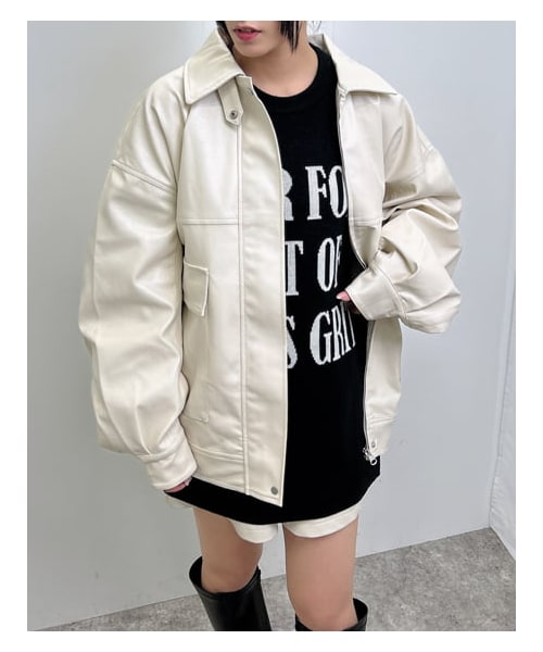 INGNI（イング）の「【WEB先行】【秋の新作】フェイクレザーBIG