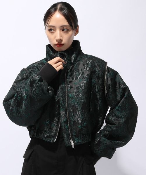 HARE（ハレ）の「2WAYエアサーマルジャガードスタンドブルゾン