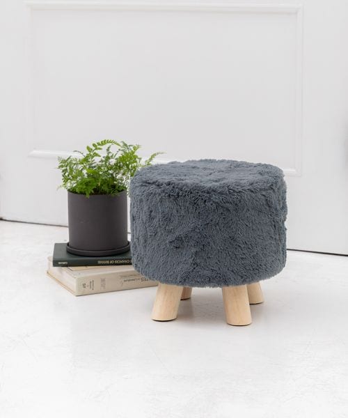 LAKOLE（ラコレ）の「ファブリックスツール[ファー]（）」 - WEAR