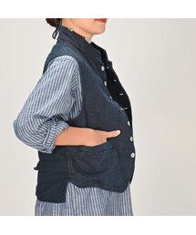 45R45rpm 再び6.5藍の908スタンドベスト 45R（フォーティファイブアール）の「再び6.5藍の908スタンド