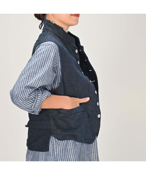 45R45rpm 再び6.5藍の908スタンドベスト 45R（フォーティファイブアール）の「再び6.5藍の908スタンド