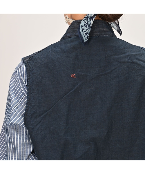 45R45rpm 再び6.5藍の908スタンドベスト 45R（フォーティファイブアール）の「再び6.5藍の908スタンド