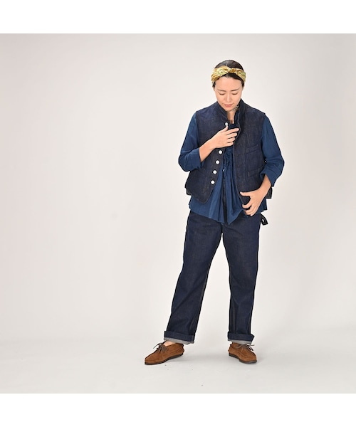 45R45rpm 再び6.5藍の908スタンドベスト 45R（フォーティファイブアール）の「再び6.5藍の908スタンド