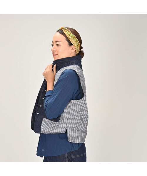 45R45rpm 再び6.5藍の908スタンドベスト 45R（フォーティファイブアール）の「再び6.5藍の908スタンド