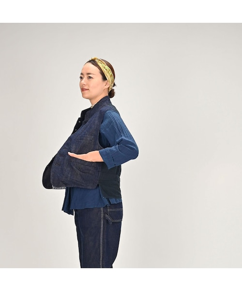 45R45rpm 再び6.5藍の908スタンドベスト 45R（フォーティファイブアール）の「再び6.5藍の908スタンド