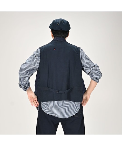 45R45rpm 再び6.5藍の908スタンドベスト 45R（フォーティファイブアール）の「再び6.5藍の908スタンド