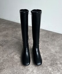 Chez toi | ローヒールロングブーツ(ブーツ)