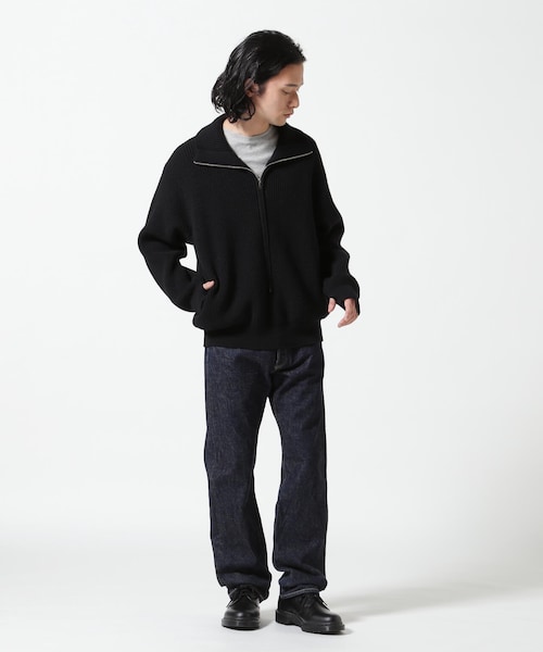 GARDEN（ガーデン）の「YOKE/ヨーク/ 3/4 FRONT ZIP HIGHNECK