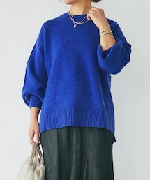 un dix cors（アンディコール）の「《予約》《レイヤードコーデが楽しめる》カラーベーシックニット（ニット/セーター）」