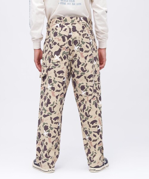 AVIREX（アヴィレックス）の「COTTON TWILL PAINTER PANTS / コットン ツイル ペインターパンツ / AVIREX / アヴィレックス（パンツ・ブラック/アザー・M/L/XL/2XL）」の6枚目の写真