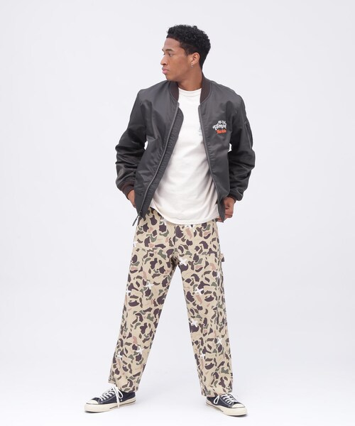 AVIREX（アヴィレックス）の「COTTON TWILL PAINTER PANTS / コットン ツイル ペインターパンツ / AVIREX / アヴィレックス（パンツ・ブラック/アザー・M/L/XL/2XL）」の4枚目の写真