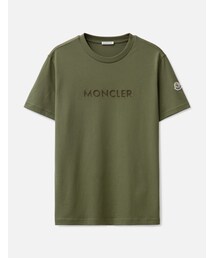 MONCLER（モンクレール）の「OLIVE GREEN RUBBERIZED LOGO T-SHIRT（その他・メンズ）」