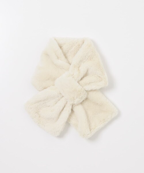 URBAN RESEARCH DOORS（アーバンリサーチドアーズ）の「エコファーティペット（マフラー・レディース・CREAM/GREIGE/CHARCOAL・one）」の5枚目の写真