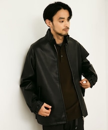 URBAN RESEARCH DOORS | FL ハリントンジャケット(ライダースジャケット)
