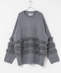 THE GOODLAND MARKET | F/CE.　TEXTURE SHIFTED LINES KNIT(ニット/セーター)