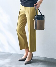 nissen | フロントスリットカットソーテーパードパンツ【OtonaSMILE】(パンツ)