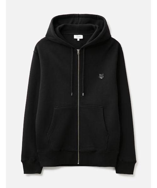 あ*を様 新品正規品RUSSELUNOCRAZY REMAKE HOODY パー Bold Fox Head Patch Comfort Zipped Hoodie
