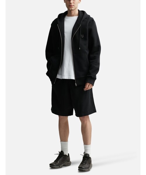 Bold Fox Head Patch Comfort Zipped Hoodie