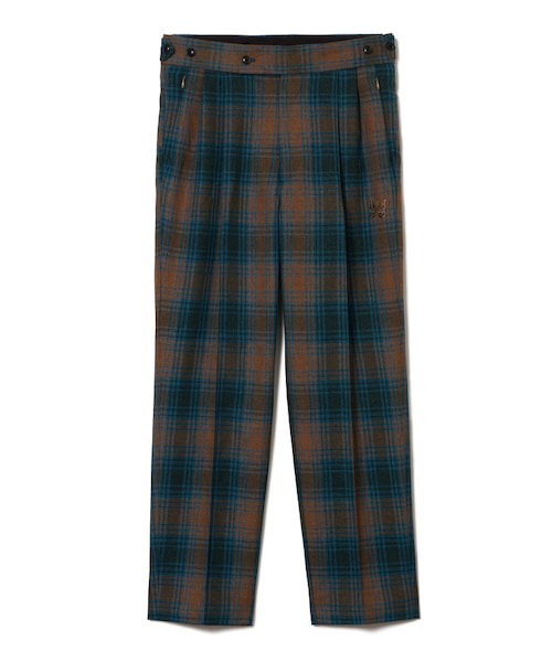 Needles（ニードルス）の「W.U. Tucked Side Tab Trouser - Poly Plaid
