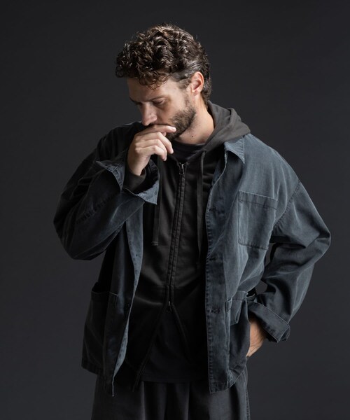 COLONY 2139（コロニートゥーワンスリーナイン）の「【paradigm】ナノダイポケットカバーオール（カバーオール・レディース・ブルー/チャコールグレー・M/L/XL）」の2枚目の写真