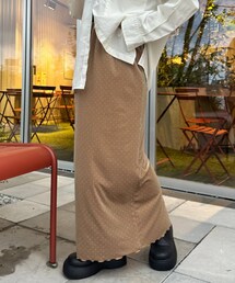 CIAOPANIC TYPY | 【WILLOW】ベロアスタッズスカート(スカート)