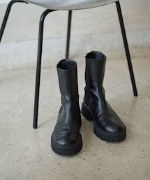 Whim Gazette | 【THE PAUSE】レザーサイドゴアブーツ(ブーツ)